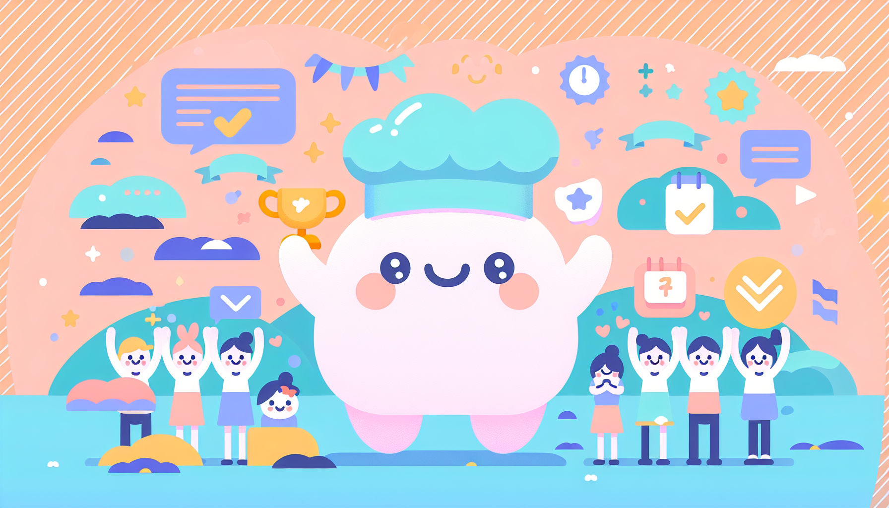 성공적인 홈페이지 운영 결과 시각화